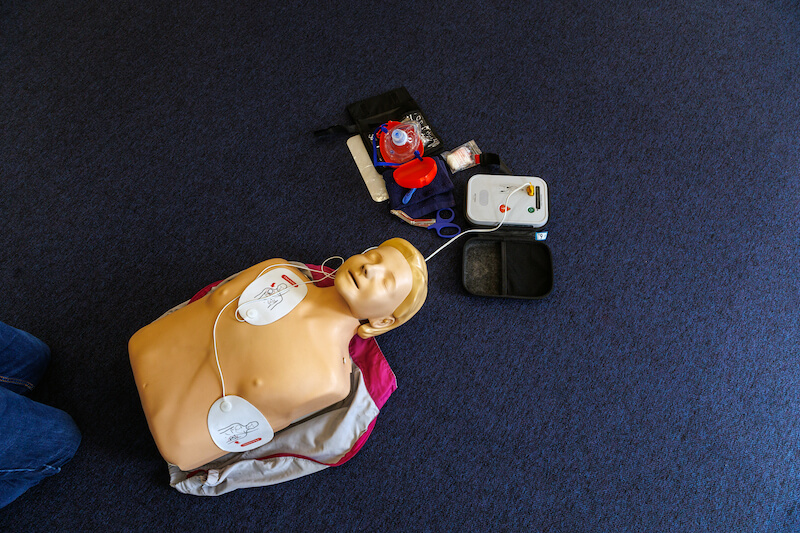 Materialen voor instructeurscursus EHBO
